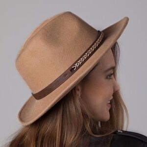 LAST ONE ☝️ Bohemian-Western Style Panama Hat—CAMEL